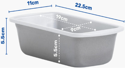 Rectangular Air Fryer Deep Baking Tin Non Stick