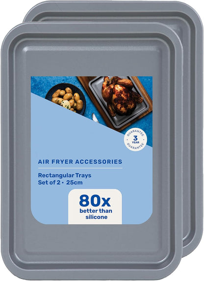 Mini Air Fryer Oven Baking Tray Non Stick