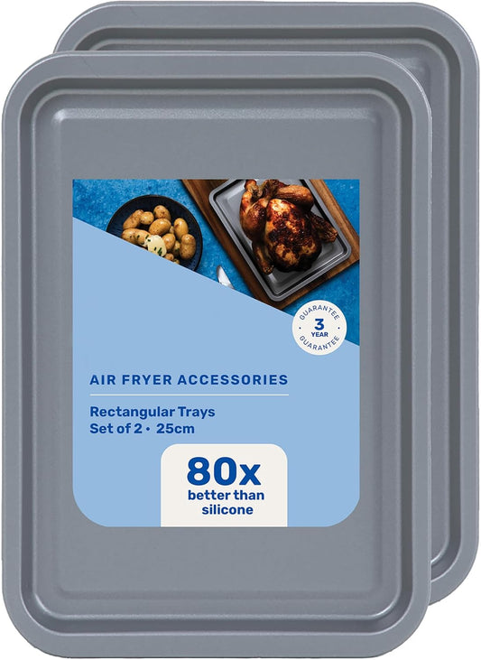 Mini Air Fryer Oven Baking Tray Non Stick