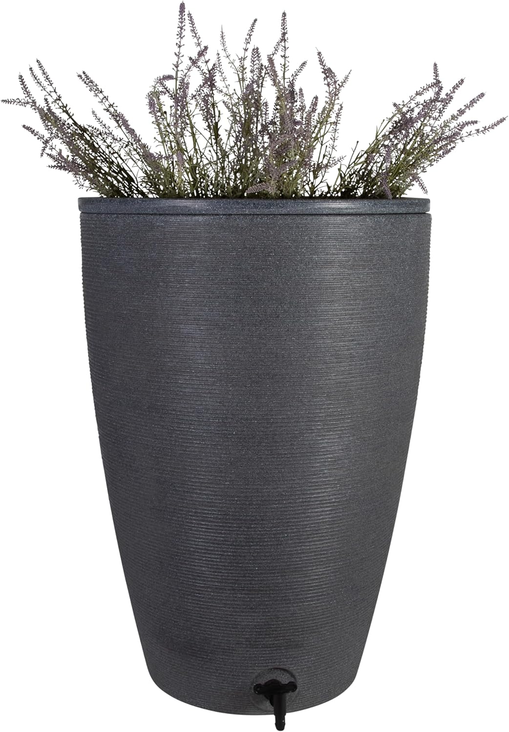 120L Amesbury Stone Garden Rain Water Collectors With Tap & Lid