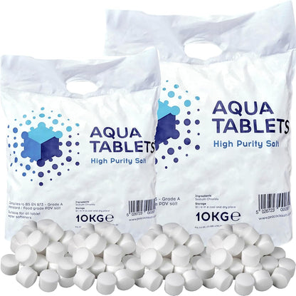 Water Softener Salt Tablets 10kg High Purity Salt Easy To Use & Compatible With All Machines