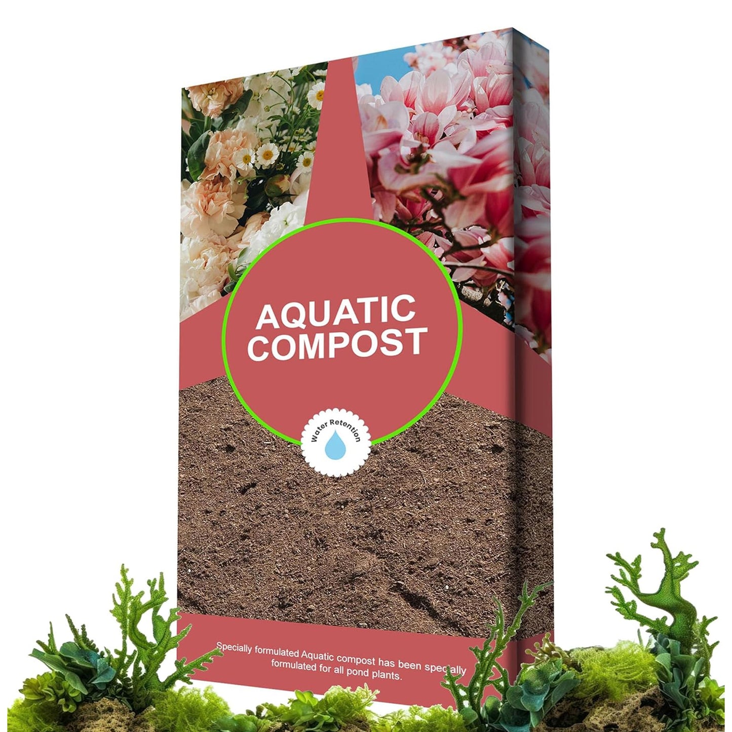 20 Litres Aquatic Compost Nutrient-Rich Feed Soil With Loam & Grit