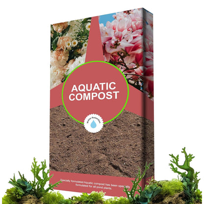 20 Litres Aquatic Compost Nutrient-Rich Feed Soil With Loam & Grit