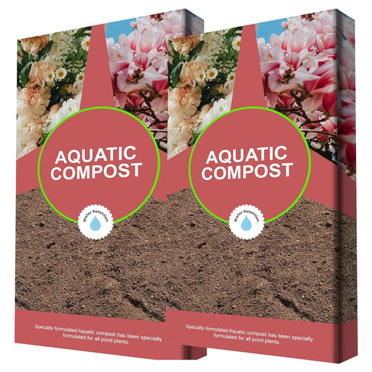 20 Litres Aquatic Compost Nutrient-Rich Feed Soil With Loam & Grit