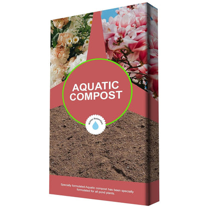 20 Litres Aquatic Compost Nutrient-Rich Feed Soil With Loam & Grit