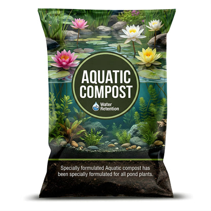 20 Litres Aquatic Compost Nutrient-Rich Feed Soil With Loam & Grit