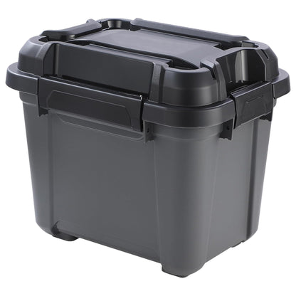 12 Litre Black Bunker Storage Trunks For Tradesman & Handyman