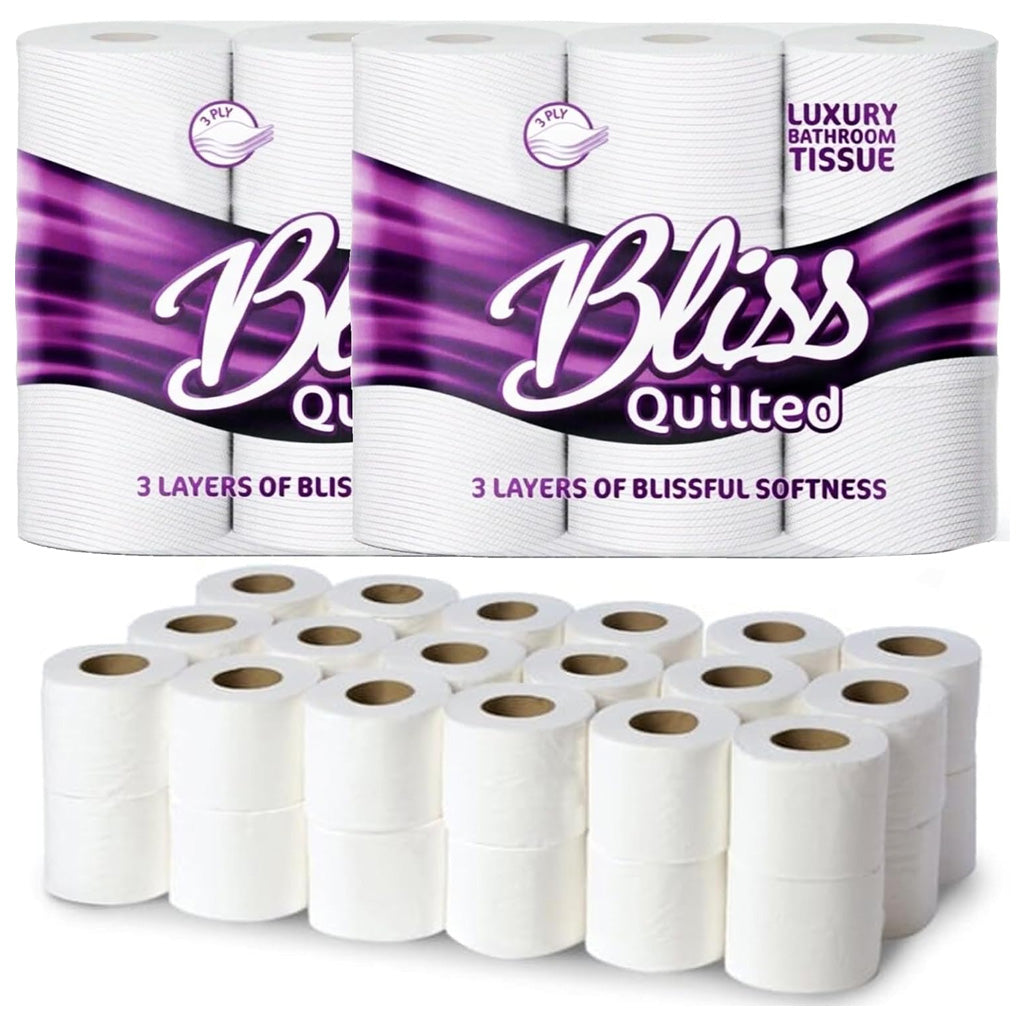 3-Ply Quilted Super Absorbent Soft Toilet Tissue