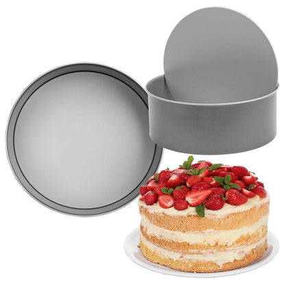 23cm Loose Base Deep Non-Stick Cake Tin Oven Safe