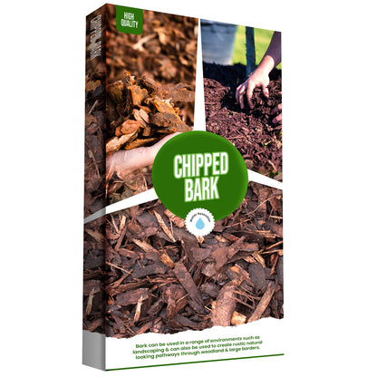 60 Litres Chipped Bark For Decorative & Landscape Gardening & Paths