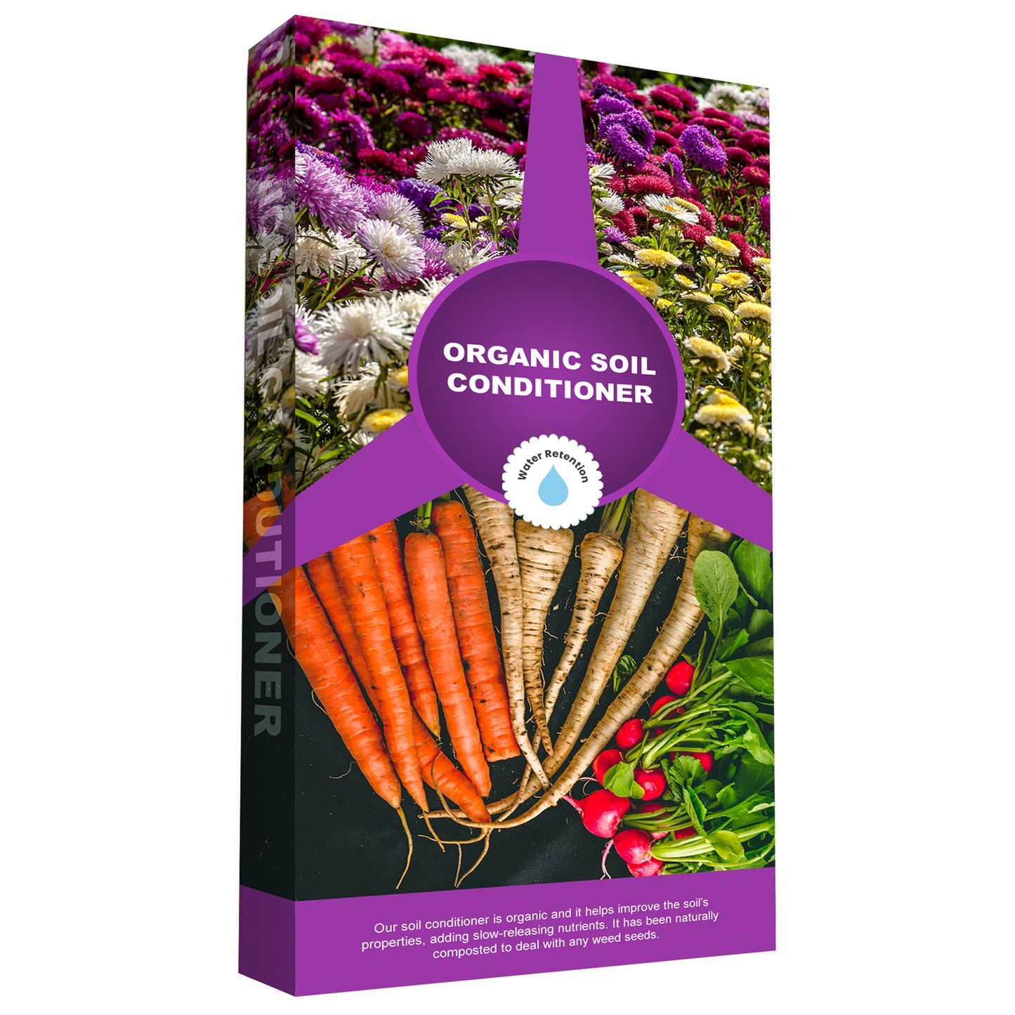 Organic Garden Outdoor Soil Conditioner Compost Soil Bags