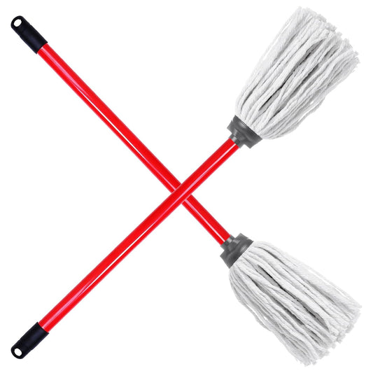 Cotton Floor Mop Super Absorbent Cotton Mop Head With Handle