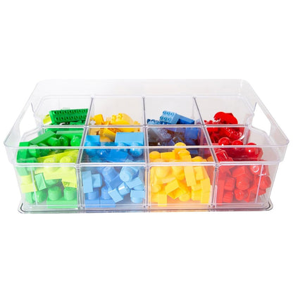 Adjustable Modular Storage Organisers With Compartments For Crafts