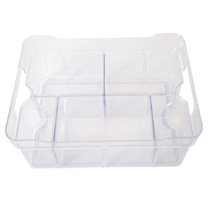 Adjustable Modular Storage Organisers With Compartments For Crafts