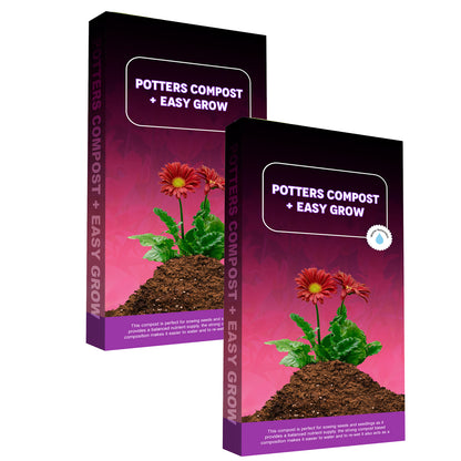 Potters Compost Seed Sowing Easy Grow 60 Litres Soil Bags