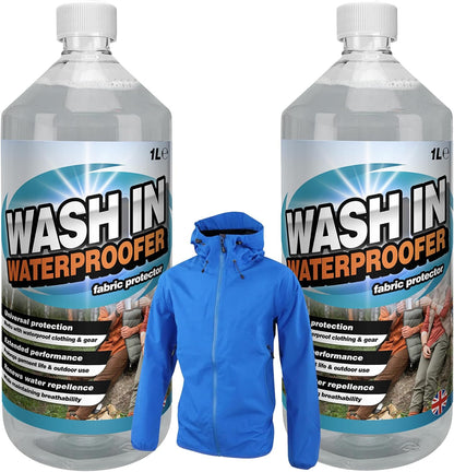 1 Litre Wash In Waterproofer Fabric Protector For All Outdoor Clothing