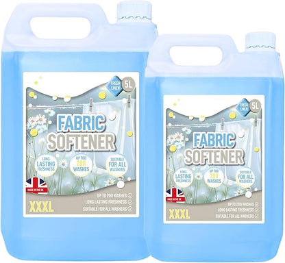 5L Fresh Linen Fabric Softener Conditioner Original Clean Linen Scent