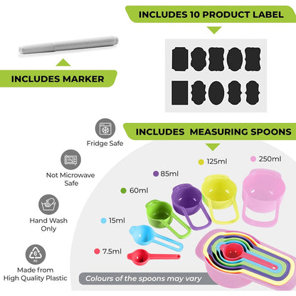 Food Grade & BPA Free Cereal Storage Containers