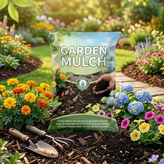 50 Litre Garden Mulch Decorative Soil Conditioner With Improved Water Retention