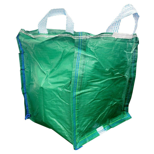 120L Green Reusable Heavy Duty Garden Waste Sacks With Looped Handles