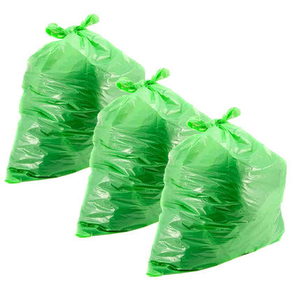 Green Garden Waste Bags 60 Litre Multipurpose Bin Liners
