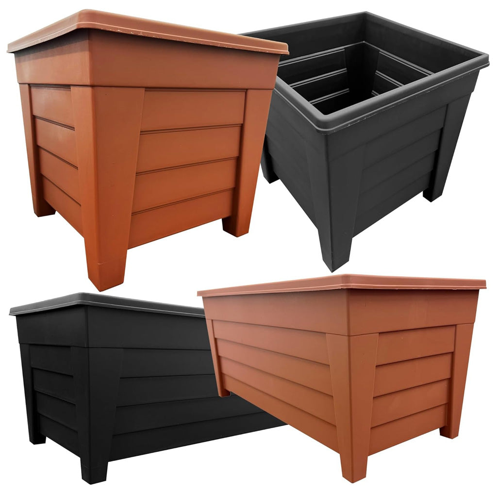 Grosvenor Square & Long Grosvenor Troughs Planter Sets