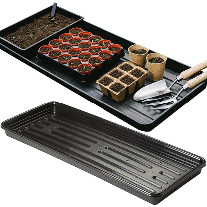 Multi Use Black Grow Bag Trays For Garden, Flowers, Plants & Greenhouses