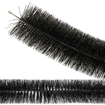 Black Gutter Brush 4m x 100mm Prevents Debris & Moss