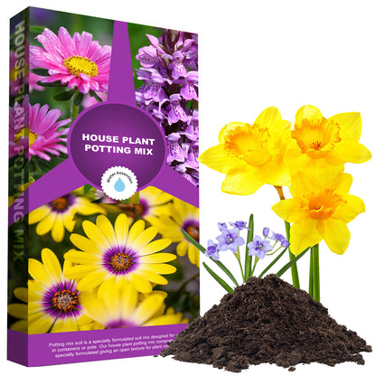House Plant Potting Mix Compost Perfect For Indoor House Plants With Seaweed Extract