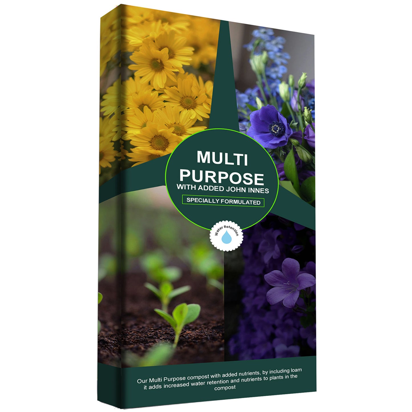 60 Litres John Innes Multi Purpose Compost Soil For Indoor & Outdoor Gardening