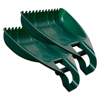 Set Of 2 Garden Leaf Grabber Tool