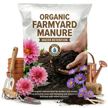 Organic Farmyard Manure With Essential Nutrients For Gardeners