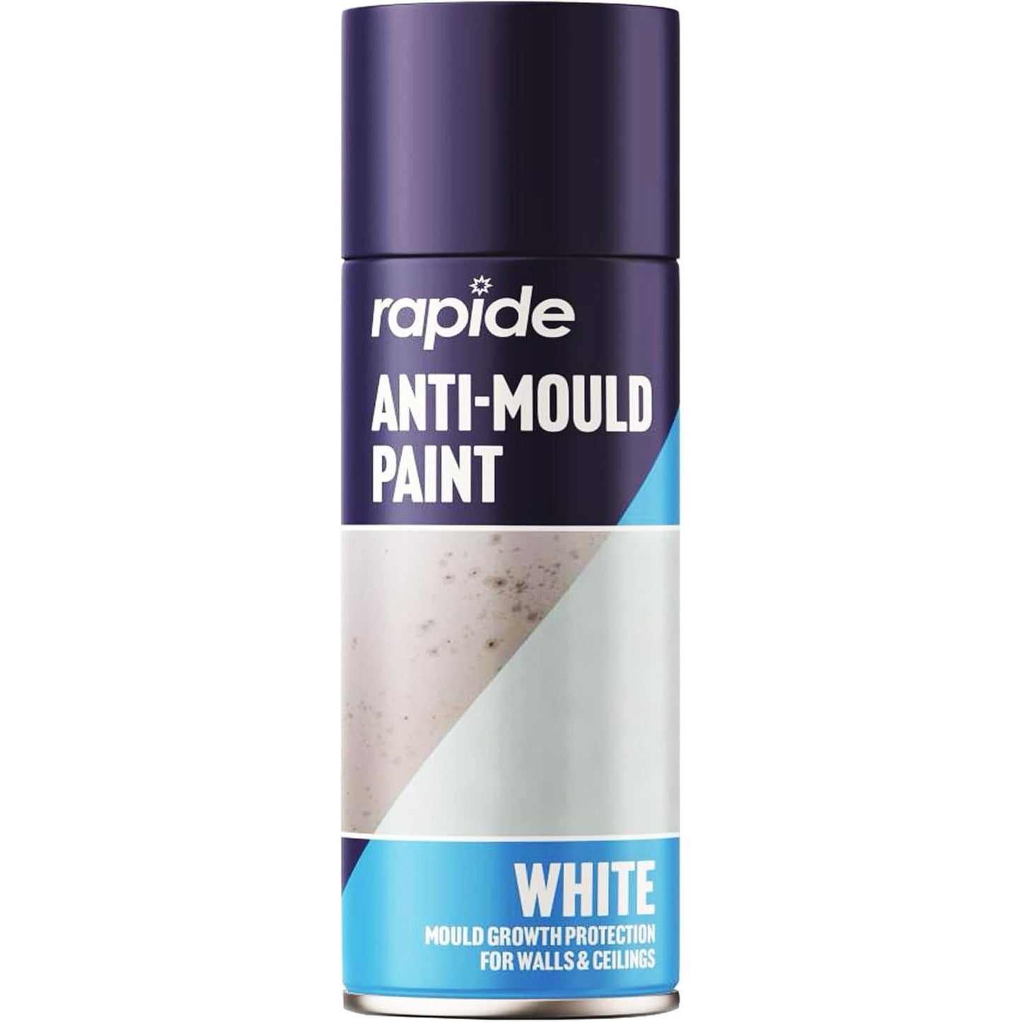 Matt White Anti Mould Spray Paint 400ml Lasting Protection For Indoor Use