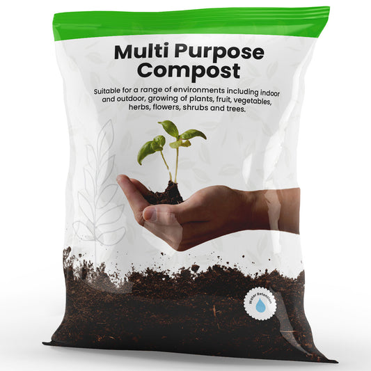 Multi-Purpose Compost With Nutrient Enhanced Formula & Wetting Agent Ideal For Garden