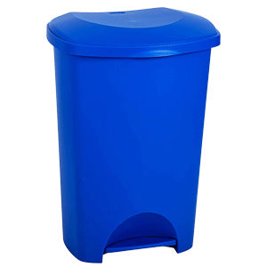 50L Recycling Commercial Medical Utility Waste Trash Pedal Bins With Hands Free Foot Pedal Operation