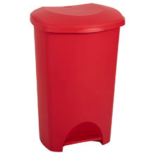 50L Recycling Commercial Medical Utility Waste Trash Pedal Bins With Hands Free Foot Pedal Operation