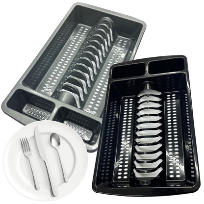 High Grade Dish Drainer Rack Kitchen Sink Utensil Holder Drying Rack