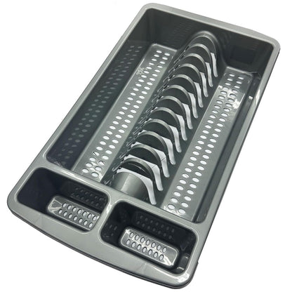 High Grade Dish Drainer Rack Kitchen Sink Utensil Holder Drying Rack