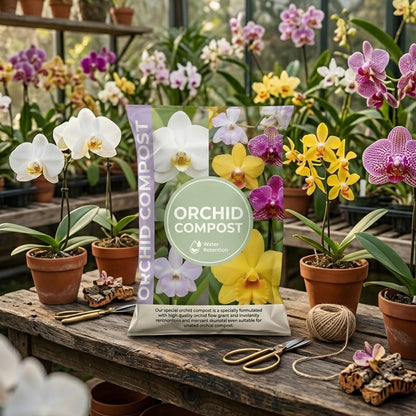 Orchid Potting Compost Mix For Lovely Orchid Plants & Stronger Roots