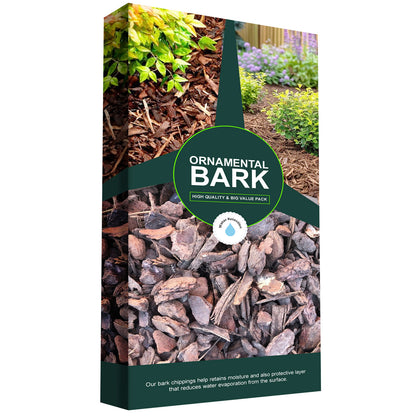 60 Litres Ornamental Bark For Decorative & Landscape Gardening & Paths