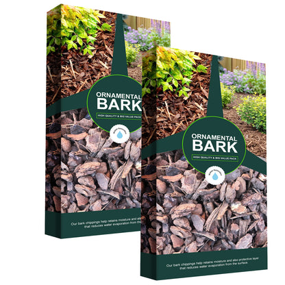 60 Litres Ornamental Bark For Decorative & Landscape Gardening & Paths