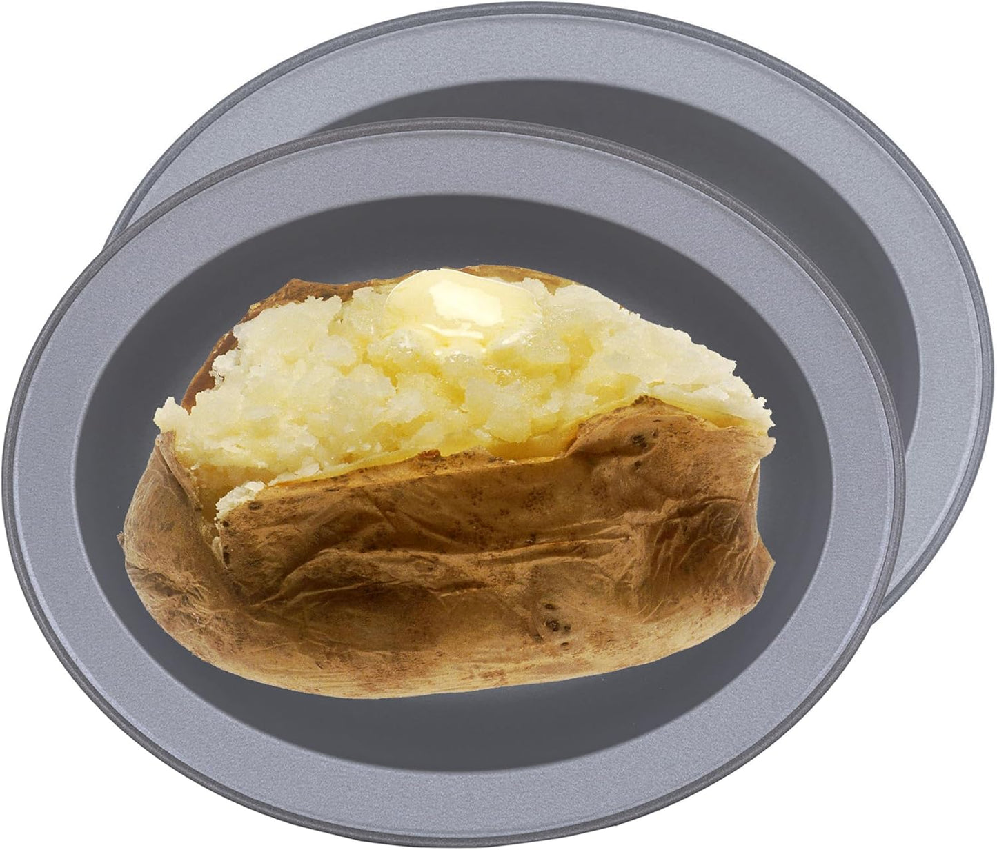 Oval Pie Dishes For Air Fryers Non Stick Baking Tin