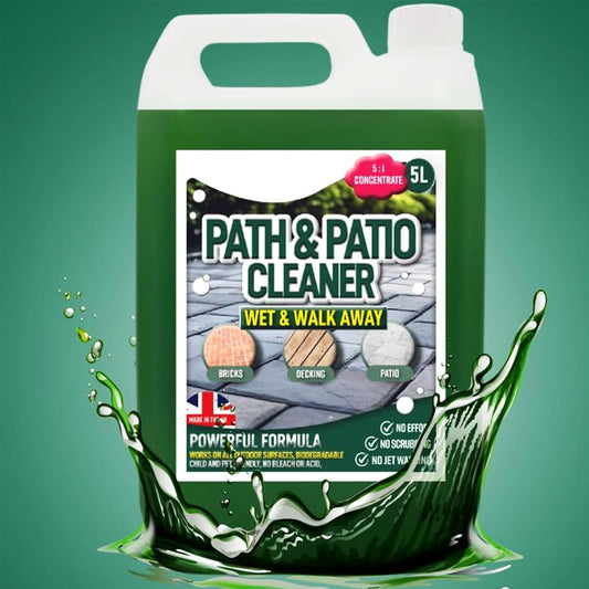 5 Litre Patio, Path & Driveway Cleaning Solution Removes Stains