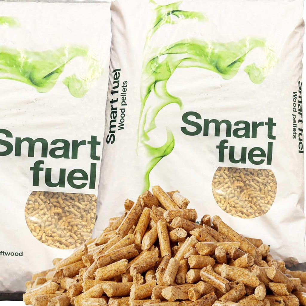 15kg Premium Wood Pellet Fuel High Heat Output Perfect For BBQs, Pizza Ovens & Grills