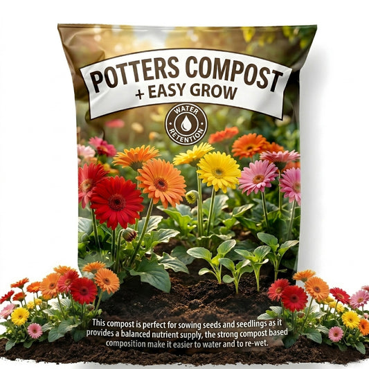 Potters Compost Seed Sowing Easy Grow 50 Litres Soil Bags