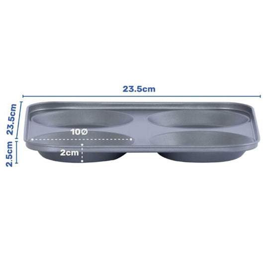 4 Cup Giant Yorkshire Pudding Non-Stick Oven Trays