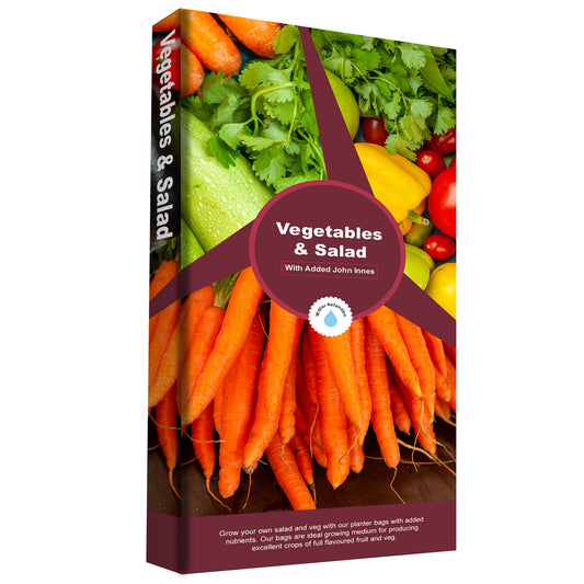Salad & Vegetables Grower Bags With Balanced Nutrients & Water Retention