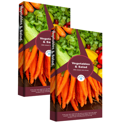 Salad & Vegetables Grower Bags With Balanced Nutrients & Water Retention