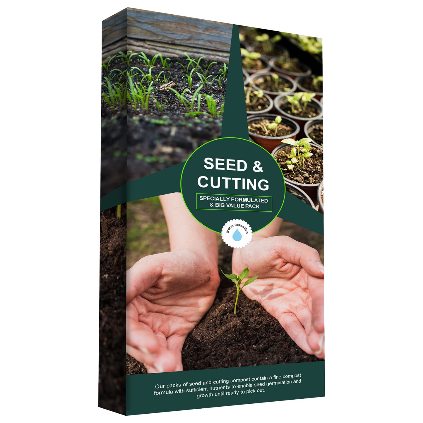 20L Bags Seed Sowing, Cutting & Planting Compost Ideal For Potting or Re-Portting