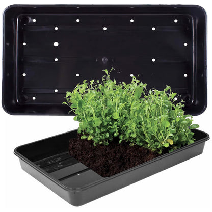Plastic Heavy Duty Seed Trays With Strong Rim For Extra Rigidity